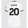 West Ham United Jarrod Bowen #20 Bortatröja 2023-24 Korta ärmar